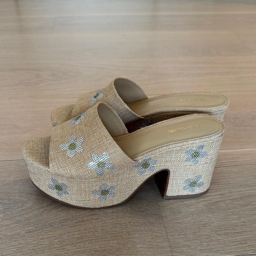 Women's Larroude Miso Platform Sandals - Picture 6 of 8